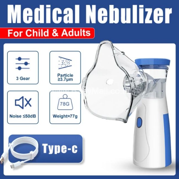 Mesh Nebulizer Improving Your Live With Care Instruction Manual Quiet And Portable Low Power || Item No. JSL- W302 ||