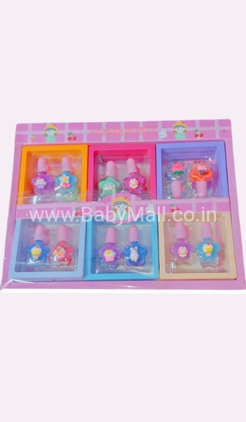 Children Water Based Based Strawberry Oil Peeling Nail Polish 2 Pcs Pack || Item No:FASL001