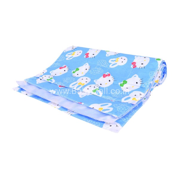Waterproof Quelted Cotton & plastic Changing Sheet 