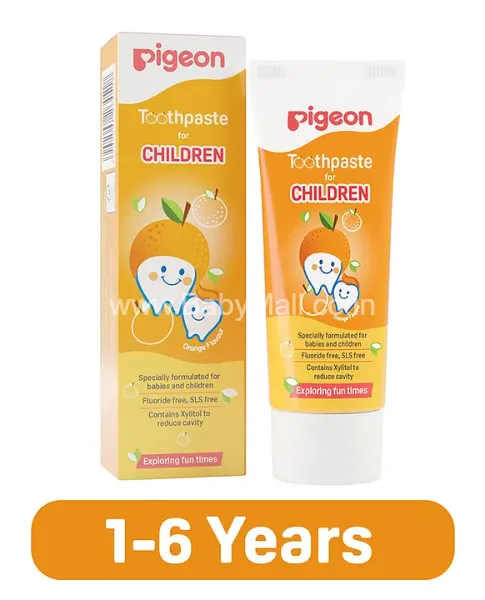 Pigeon Toothpaste For Children Orange Flavour || Item No.80520