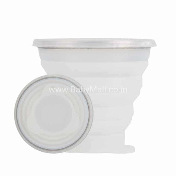 Silicone Foldable Cup Glass 