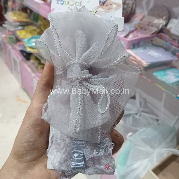 TouDai Jewelry Premium Bow Elastic Kids Hair Band For Girls 