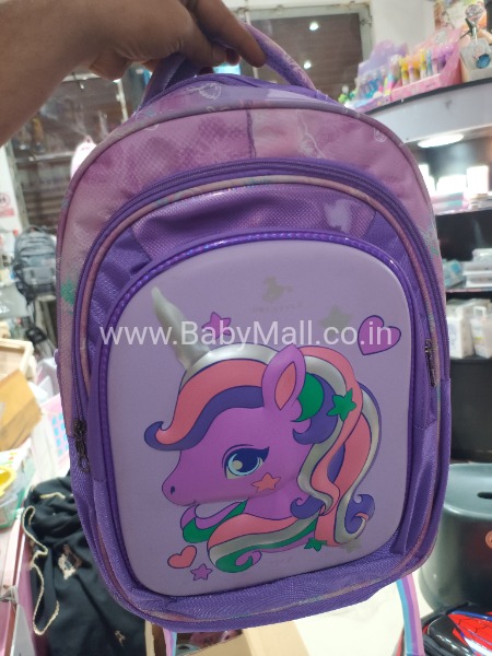 Unicorn | Spider | School bag | Hard Front Big size| Indian
