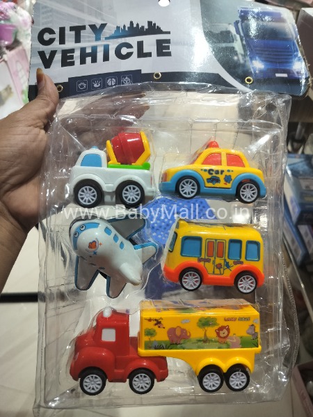 City Vehicle Toy Set 