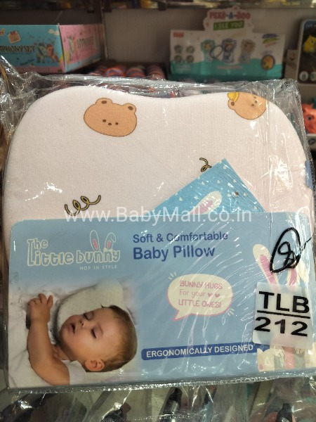 The Little Bunny Hop In Style || Ergonomically Designed || Memory Foam Pillow || Soft & Comfortable Providing Balance Support || Designed To Reduce Flat Head Syndrome || TLB 212 