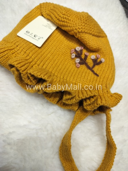 Original Classic Trendy Ribbon Cap For Baby Girl 