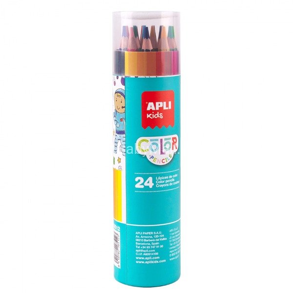 Zele Kids Color Pencils 24 Pcs || Item No:EN71-3