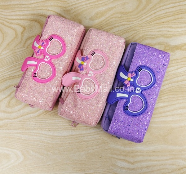 Boshi TU || Glitter Theme Pencil Pouch || Pencil Box || Q\BLT-001-2021 || HR-2471 