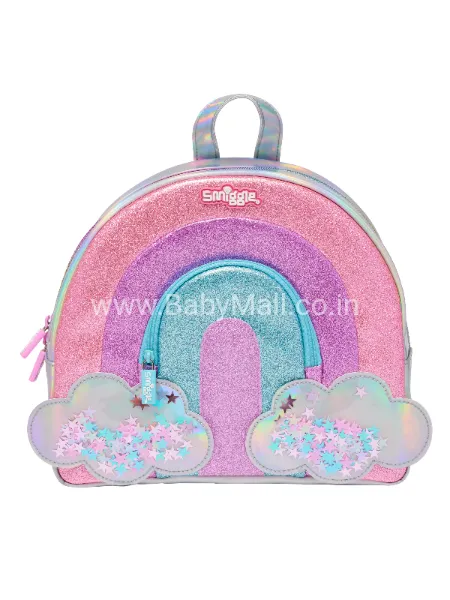 Ritzy Rainbow & Starry Clouds Back Pack Bag || Suki Saku Lovely Adorable || Item No.CB-248-22(SS)-RRSC