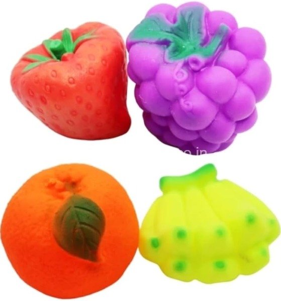 Show Me The Fruit || Chu Chu Toy 4 Pcs Set || Item No:TB-1025