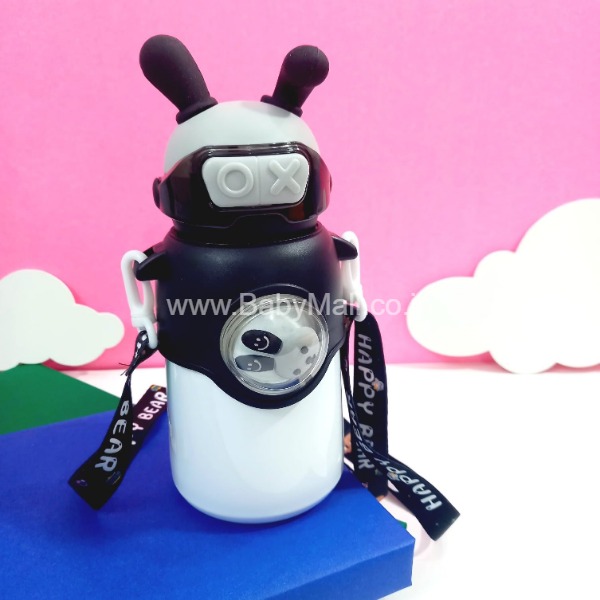 OX BEAR ALL FOEM LOVE INSULATED STAINLESS STEEL SIPPER WATER BOTTLE 500ML || ITEM NO:PP316