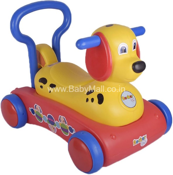 Girnar Kids Play || Rocker Dog 3 In 1 Ride On Rocker Walker || Item No:R011 (52 x 38 42) CMS