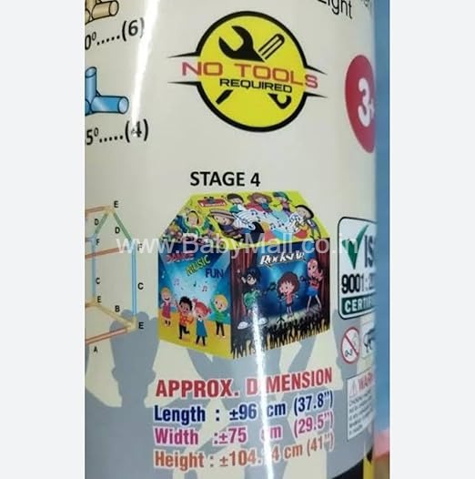 Funny World Tent House Hard Case Roll Led Premium Quality 