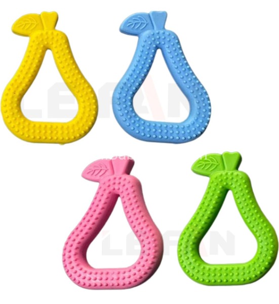 Soft Baby Teether || Easy Grip Silicone Teether