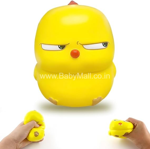 E-Lid Kingdom Creative Shin Chain & Little Yellow Chicken Squishy Toy