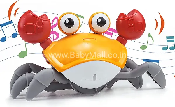 Electric Induction Cute Crab Toys With Light and sound  