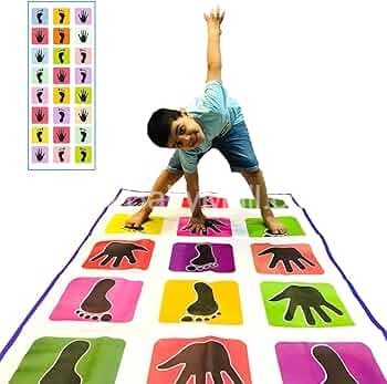 Manku Hand & Feet Hopscotch Jumbo Play Mat || Item No:THT082