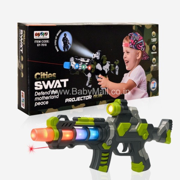 Gooyo Get One Of Your Own || Projector Gun || Cities Swat Defend The Motherland Peace || Item No:GY-7018