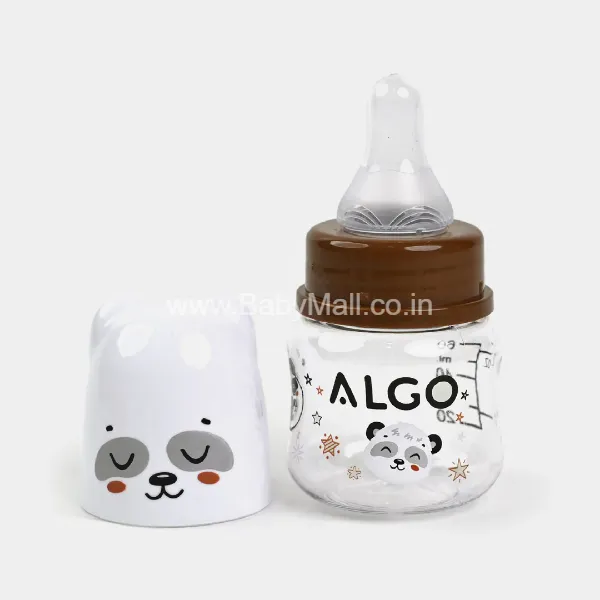 ALGO Baby Plastic Feeder With Cover 60ml BPA Free ART NO:9618