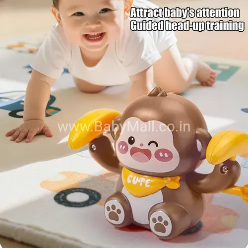 Cute Banana Monkey Walking key loading toy || LT2512