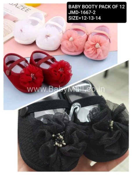 Baby Naturals BOOTIES || 0-12 months || Item No.JMD-1667-2