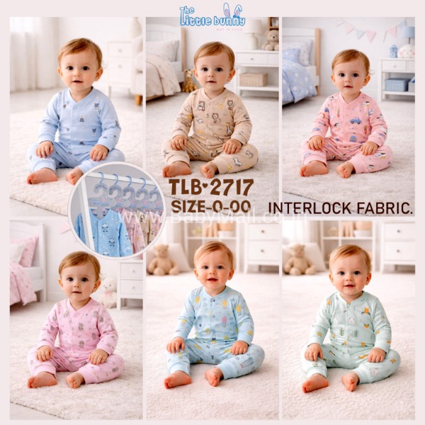 Little Bunny New Born 2 pc Suit with Cap || Premium Fabric || TLB 2717