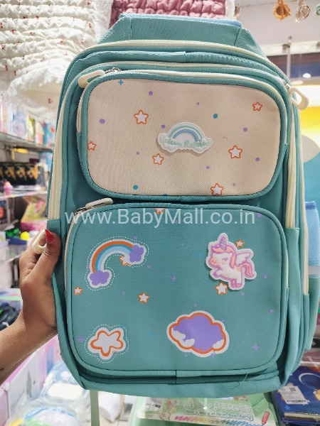 Unicorn Rainbow School Bag Imported Premium Bags 7790 