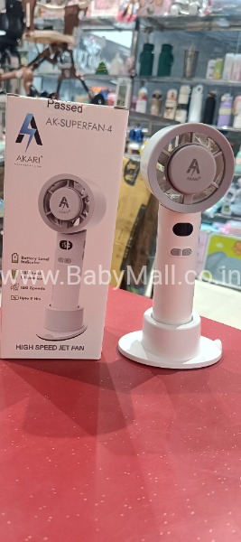 AKARI AK-SUPERFAN-4 || High Speed Jet Fan Rechargble || Item No:ISO9001:2015
