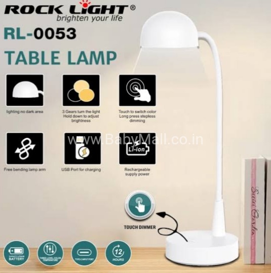 Rock Light Brighten Your Life Led Table Lamp || Item No.RL-0053 ||