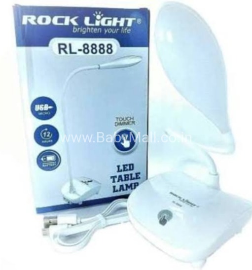 Rock Light Brighten Your Life Led Table Lamp || Item No.RL-8888 ||