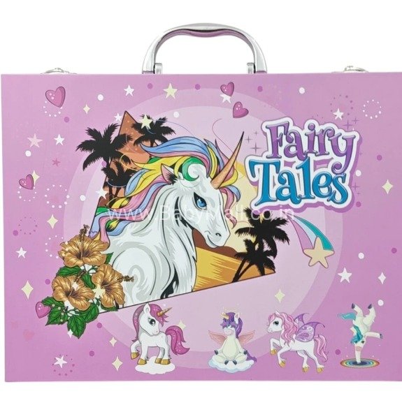 Fairy Tales & Space Art Set Brief Case 