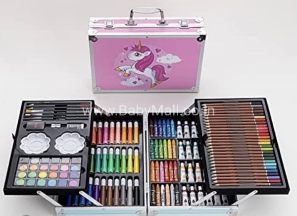 Art Set Colors kit Unicorn & Space || Colour Briefcase 