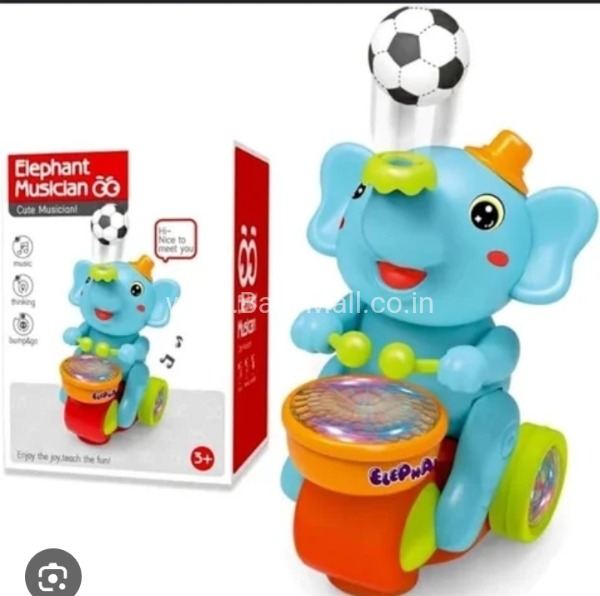 Elephant Musician Cute Musician Enjoy The Joy Teach The Fun Item No.667B