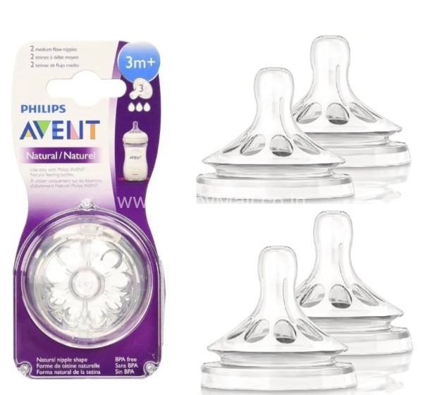 Philips Avent Nipple 3+ Month 