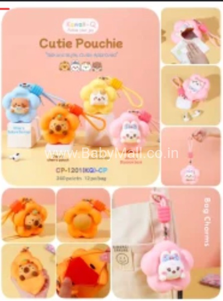 Cutie Pouchie || Coin Pouch || Character Print || Item No.CP-1201KQ-CP