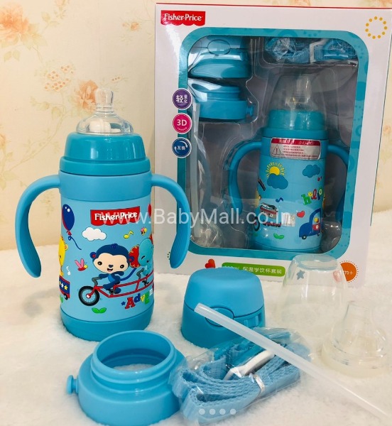 Fisher Price 3 IN 1 FEEDER GIFT SET PREMIUM 300 ML || Item No.FP-8628