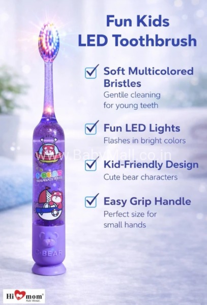 LED Toothbrush Besom Quality Toothbrush Soft Brasses || Moms Love|| Item No:2064 