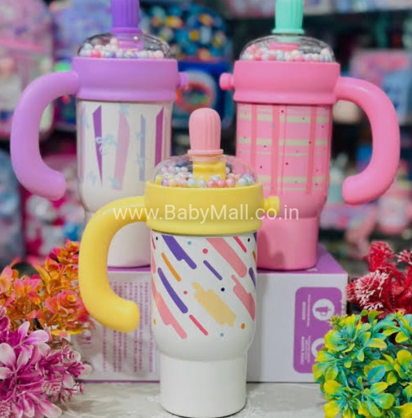 Cute Travel Stainless Steel Tumbler Sipper 750ML || Item No:FLLS-0616