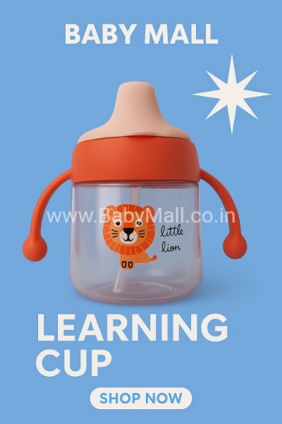 Baby Plastic Sipper With Silicone Spout And Handle 180ML