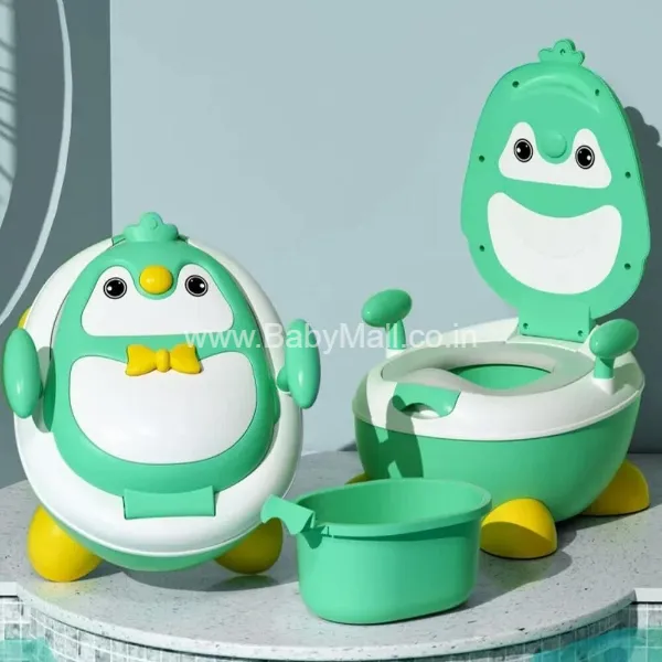 2-in-1 Penguin Design Baby Potty Training Seat and Chair