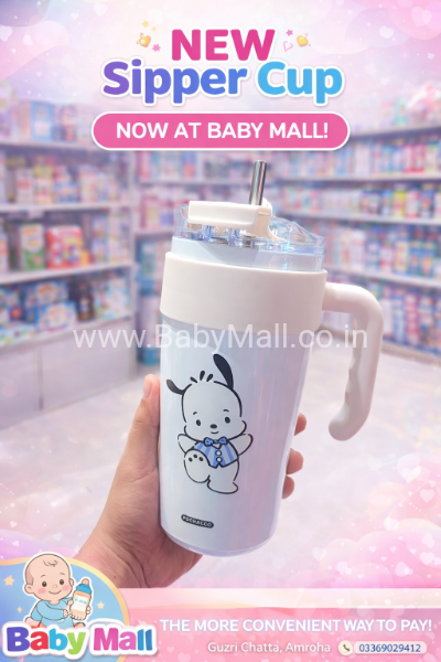 KAWAII-Q || NICE HOLIDAY || TUMBLER WITH CARRY BAND INSULATED STAINLESS STEEL 860ML 