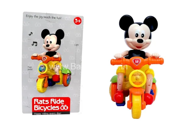 Rats Ride Bicycles || Happy Riding Every Day || Item No:667B