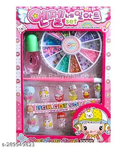 Wow Pretty Angel Nail Art Set Popcorn || Item No.PC-094-A228 