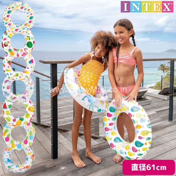 Intex Swimming Tubes || Wet Set Collection 61CM || #59241NP 