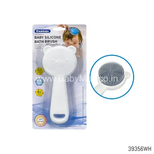 Kokibebe Children Baby Silicone Bath Brush Comb || Item No:JR-6066