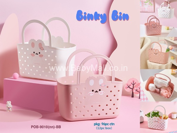 Binkey Bin || Bin Silicone Rubber { plastic } || ITEM NO. POB-9010[NN]-BB